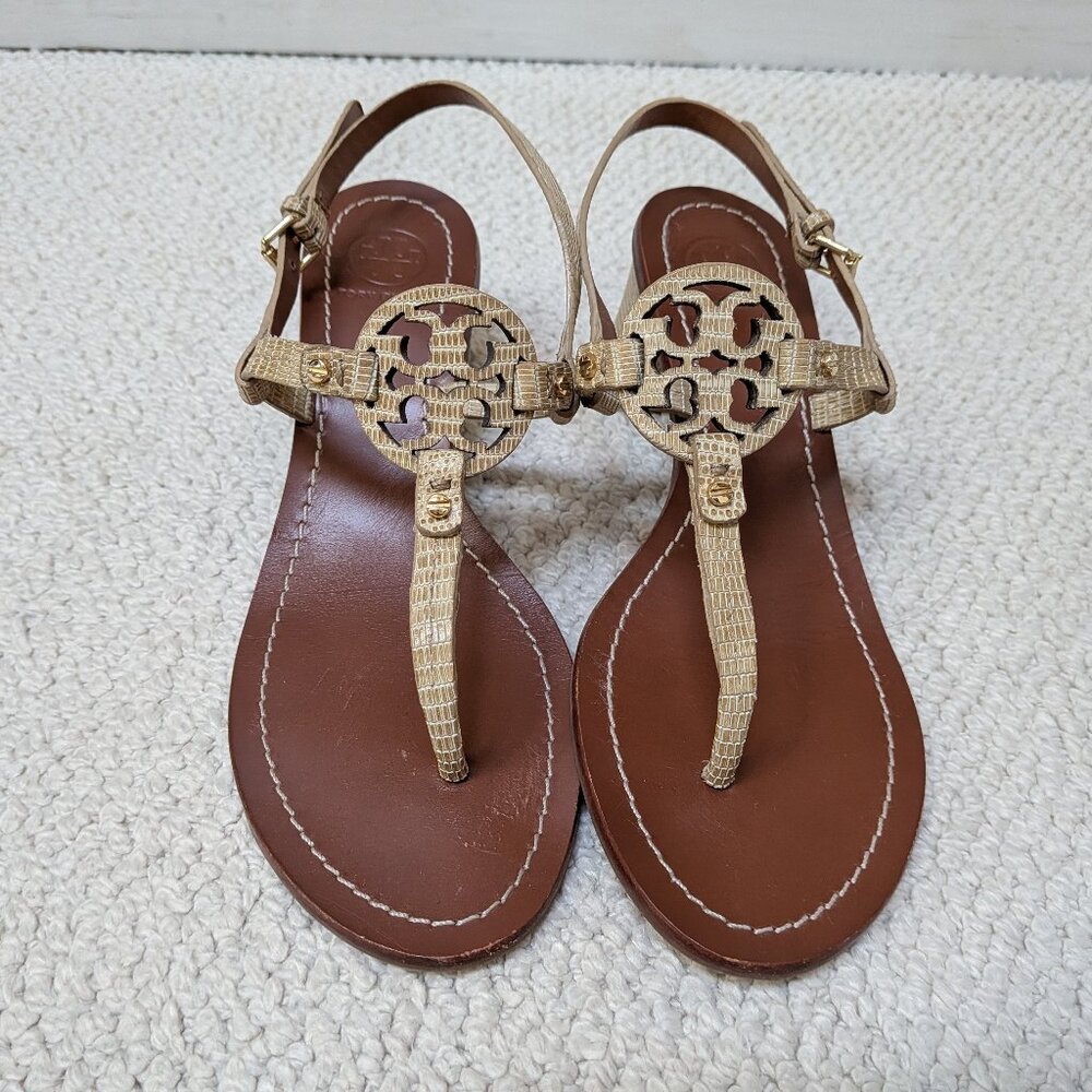 Authentic Tory Burch block heel sandals - Size 6.5